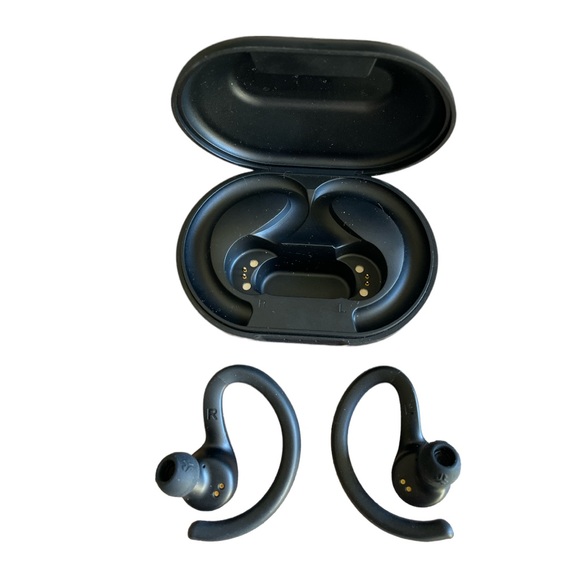JLab JBuds Air Sport True Wireless Bluetooth Earbuds + Charging Case - Picture 4 of 5